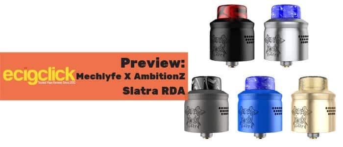 mechlyfe x ambitionz vaper slatra rda preview