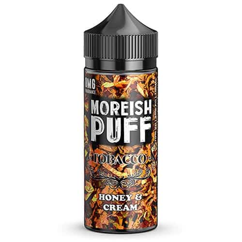moreish puff tobacco honey and cream
