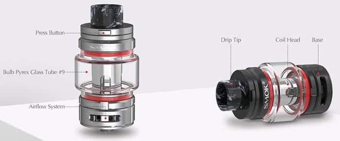 tfv16 by smoktech specs