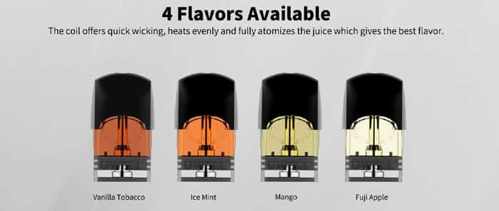 yearn pod flavours