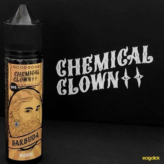 Bottle of chemical clown Barbuda eliquid