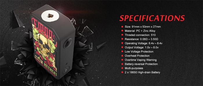 M VV II specs