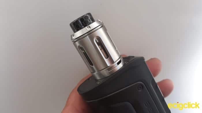 Peacemaker XL RTA on Geekvape Aegis Legend