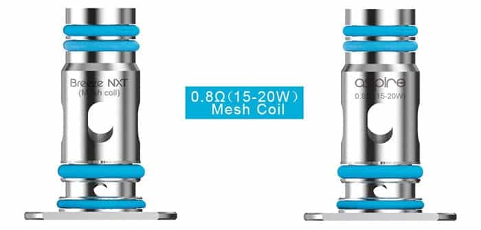 aspire breeze nxt replacement mesh coils