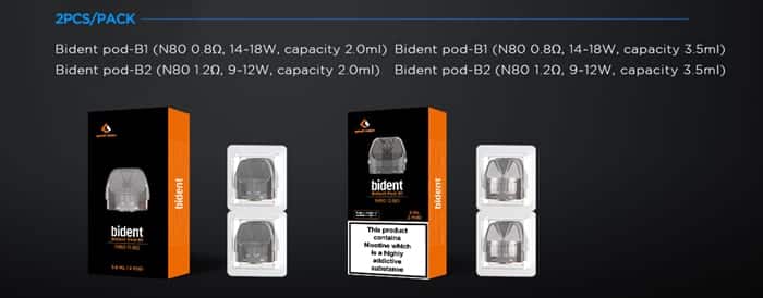 bident pod packs