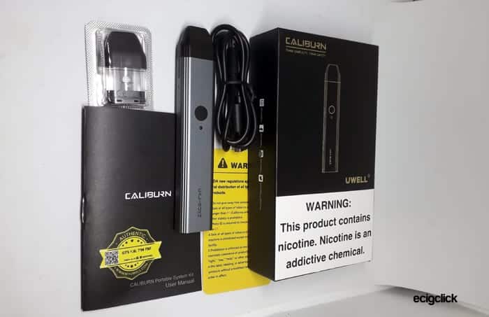 caliburn kit contents