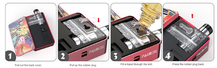 how to fill the artery pal pro 2