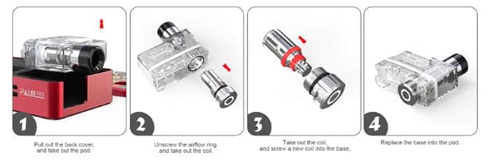 how to replace artery pal 2 pro coil