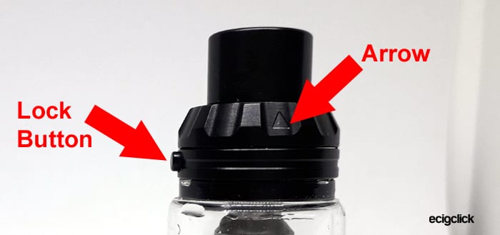 rotor top cap release