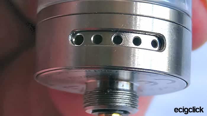 airflow holes