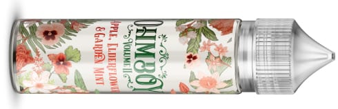 Apple-Elderflower-Garden-Mint ohm boy e-liquid review