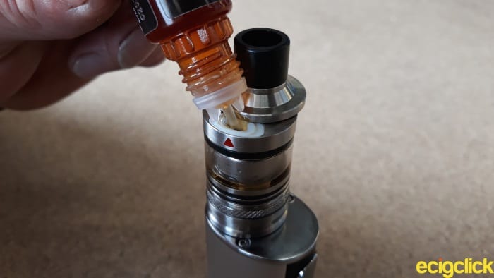 Eleaf iStick T80 Kit Filling The Tank