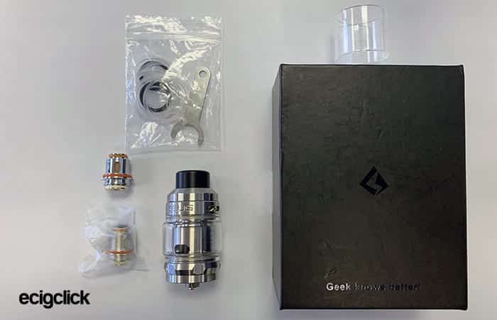 Geekvape Zeus Subohm Tank Contents