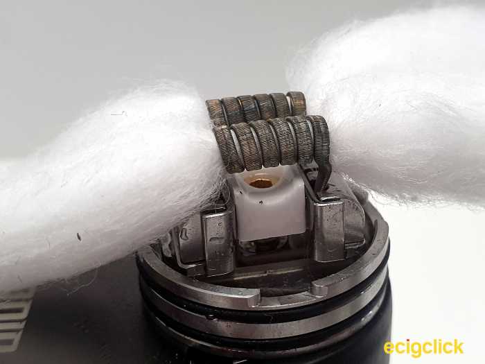 wicking dual coils