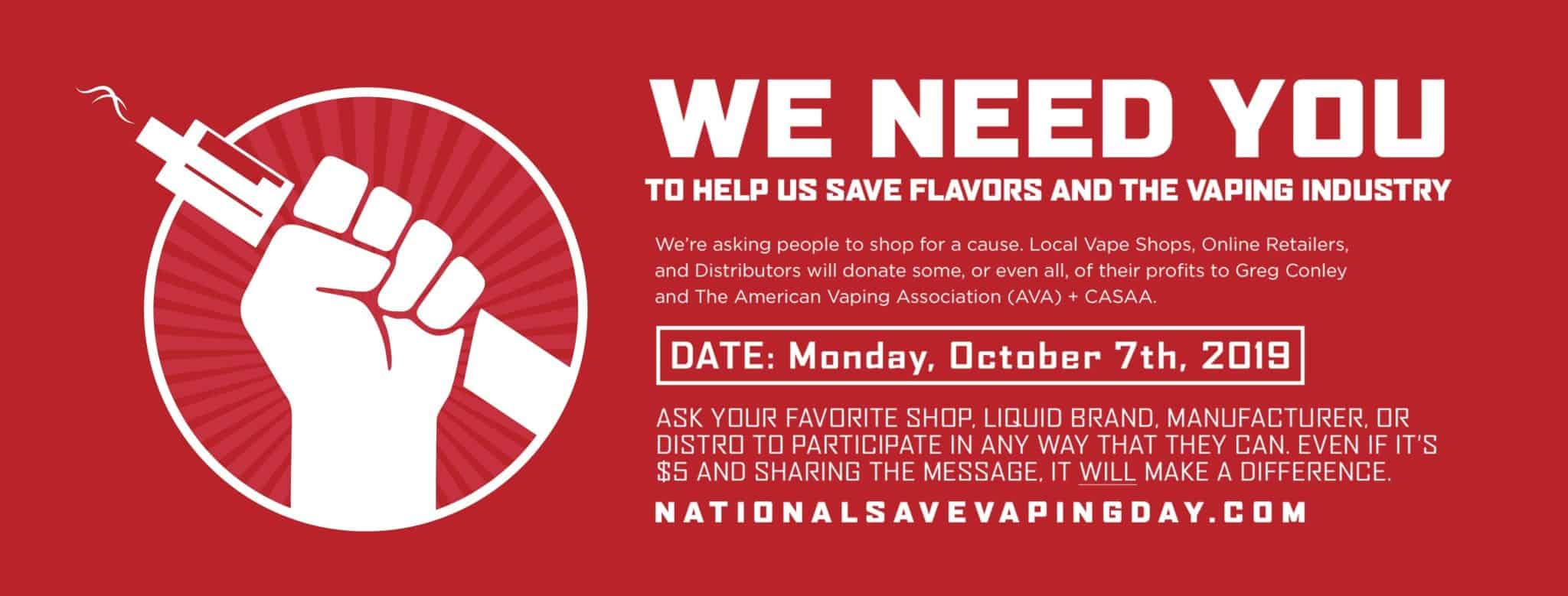 National-Save-Vaping-Day USA