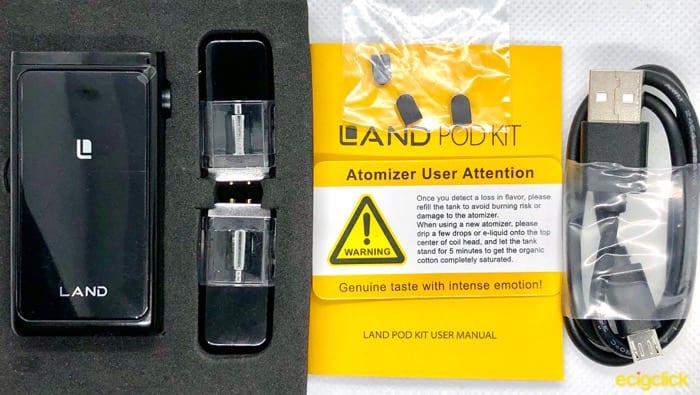 OBS Land Pod Kit Box Contents