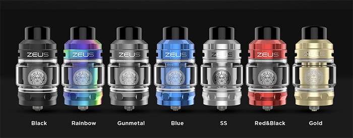 Geekvape Zeus Subohm Tank Colours