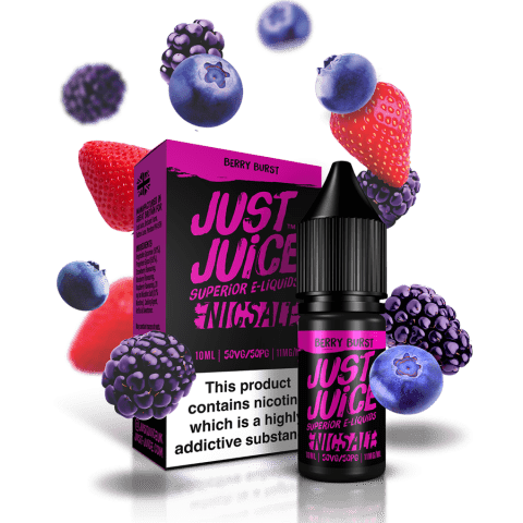 berry blast nic salts just juice review