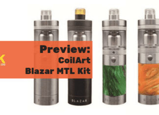 coilart blazar mtl kit