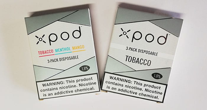 disposable packs