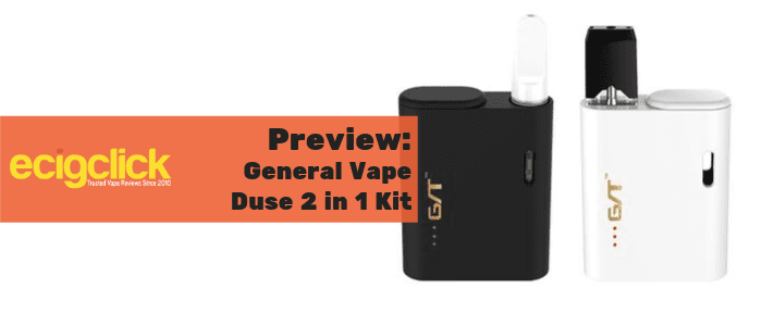 general vape duse 2 in 1 kit preview