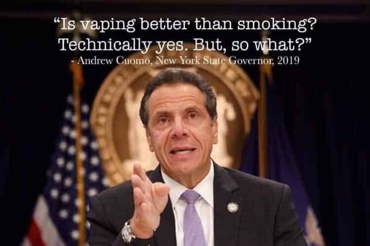 gov cuomo NY flavour ban meme