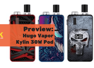 hugo vapor kylin 30w pod preview