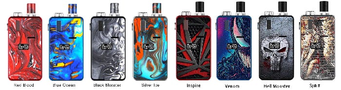 kylin 30w pod colours