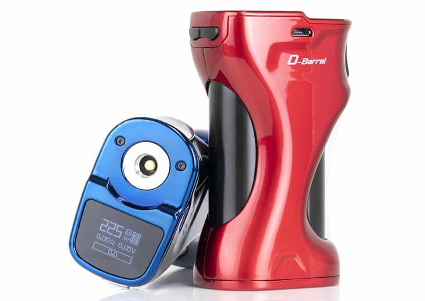 smok d-barrel red blue