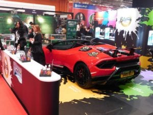 sports car vaper expo