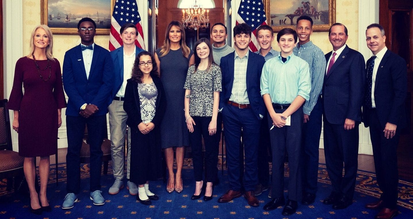 FLOTUS anti vaping