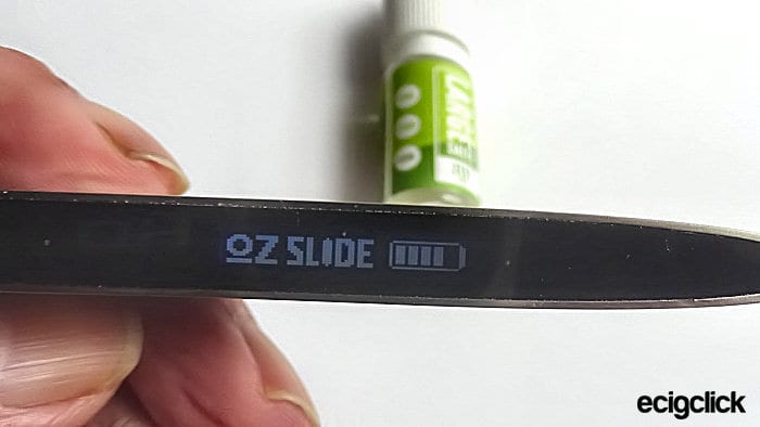 OzSlide screen working juice