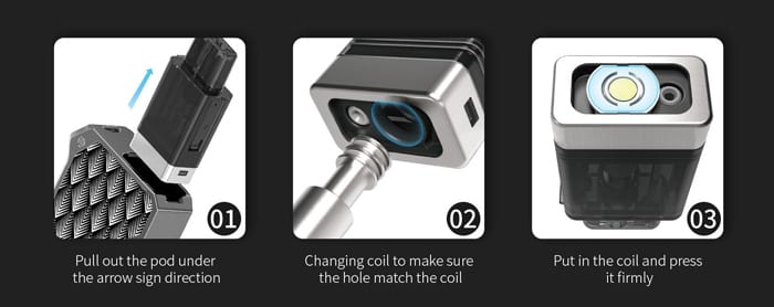 how to change the battlestar baby coil