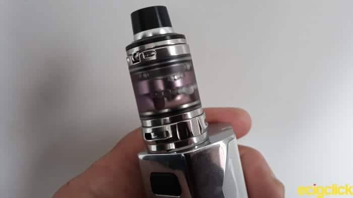 Valyrian II tank with air bubbles