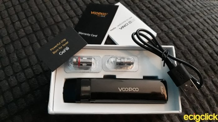 Voopoo Vinci R Pod Unboxing