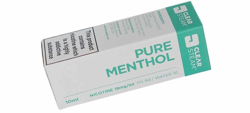 Best Menthol E Liquid - JAC Vapour Pure Menthol
