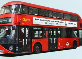 innokin london bus pro vape adverts