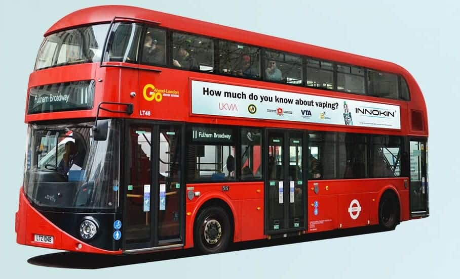innokin london bus pro vape adverts
