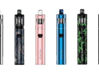 Innokin Zlide Tube Colour options