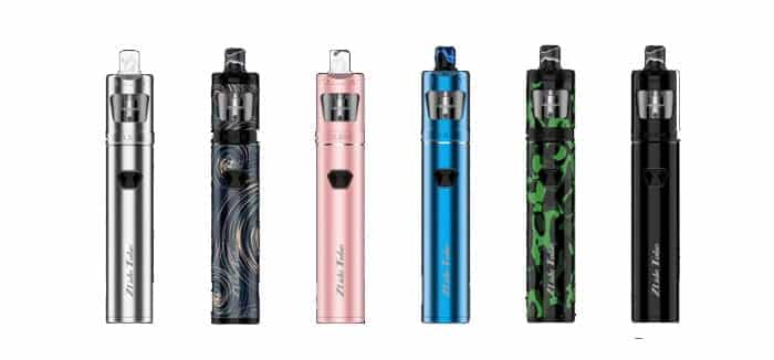 Innokin Zlide Tube Colour options