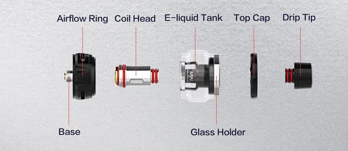 How to change the Uwell Nunchaku 2 coil