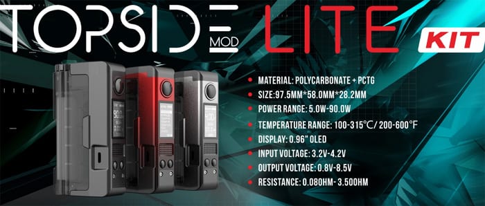 topside lite kit specs