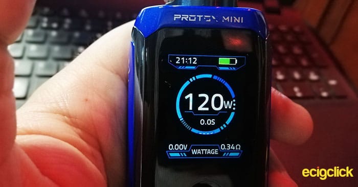 Innokin proton mini Ajax kit screen