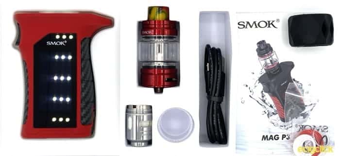 Smok Mag P3 Kit Contents of Box