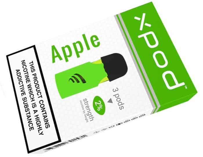 epuffer xpod apple vape juice review