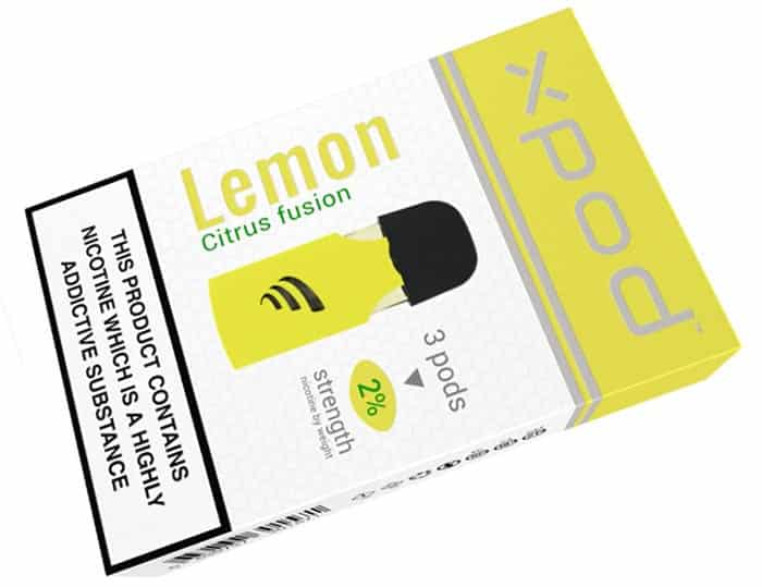 epuffer xpod lemon fusion ejuice review