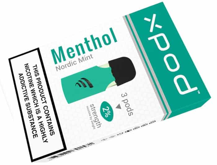 epuffer xpod menthol eliquid review