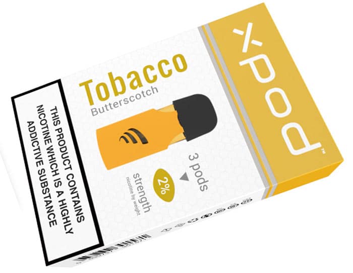 epuffer xpod tobacco butterscotch review