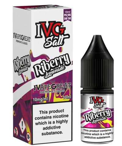 ivg ribery lemonade nic salts review