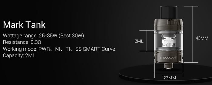 mark tank specs